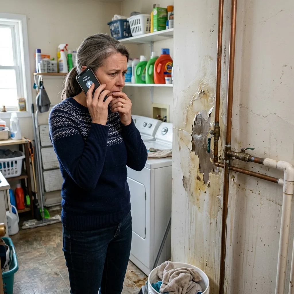 Homeowner calling a local plumber near me in Mary Esther FL