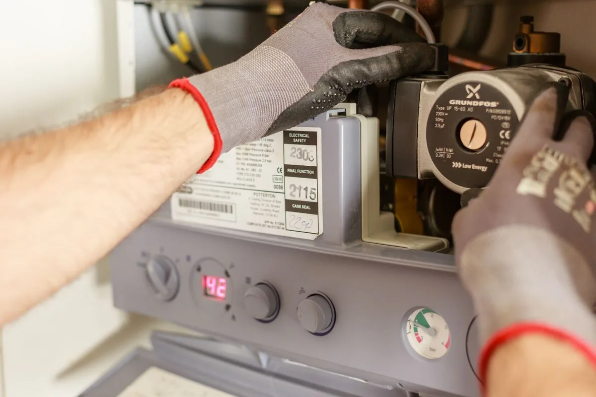 Professional water heater maintenance and inspection